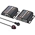 HDMI Extender Neoteck 60m HDMI Repeater with 2 Port HDMI Splitter Loop IR Remote 1080P Ethernet Network Extender over Single RJ45 Cat6 Cat7 Cables for PC DVD Sky HD Box PS3 Satellite Box