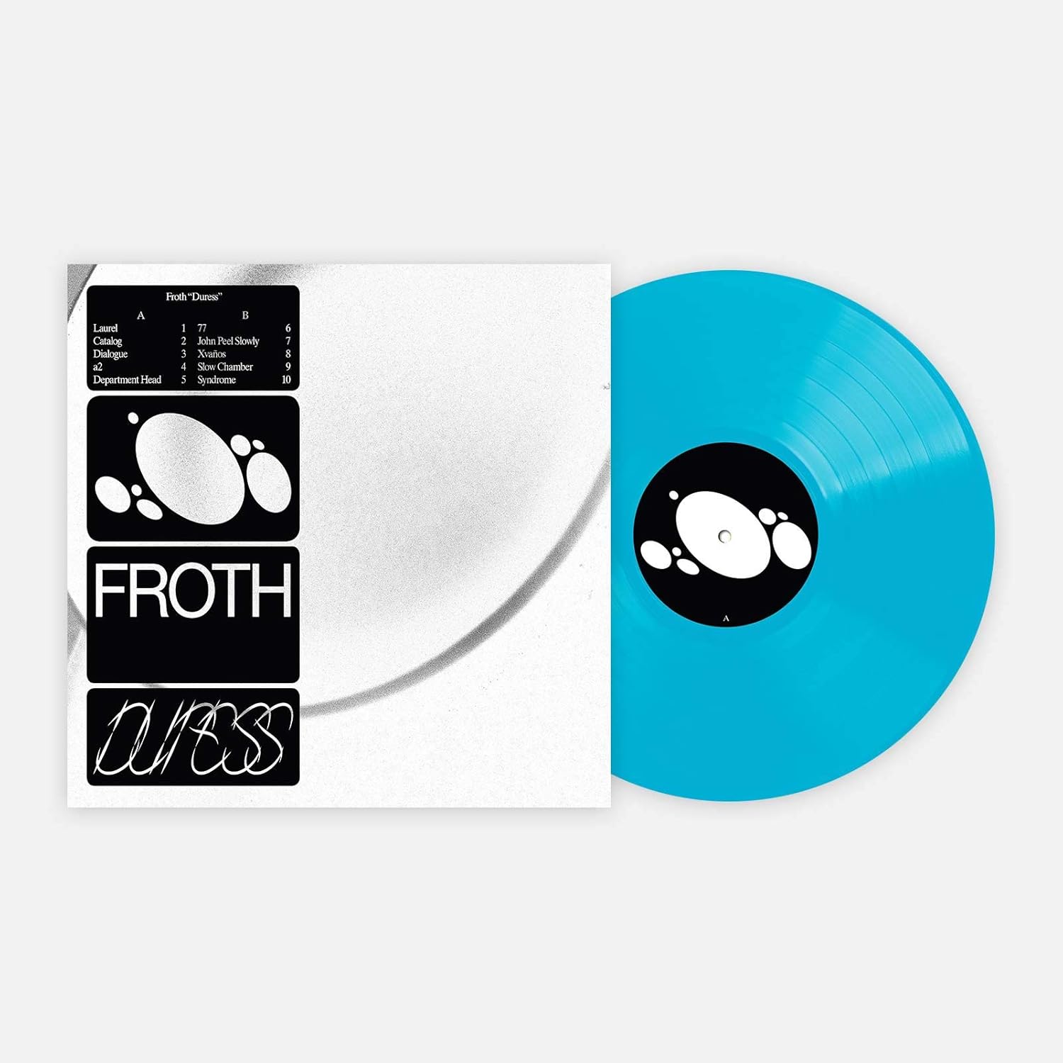 Froth Duress Exclusive Club Edition Numbered Light Blue Colored Vinyl Lp Amazon Com Music