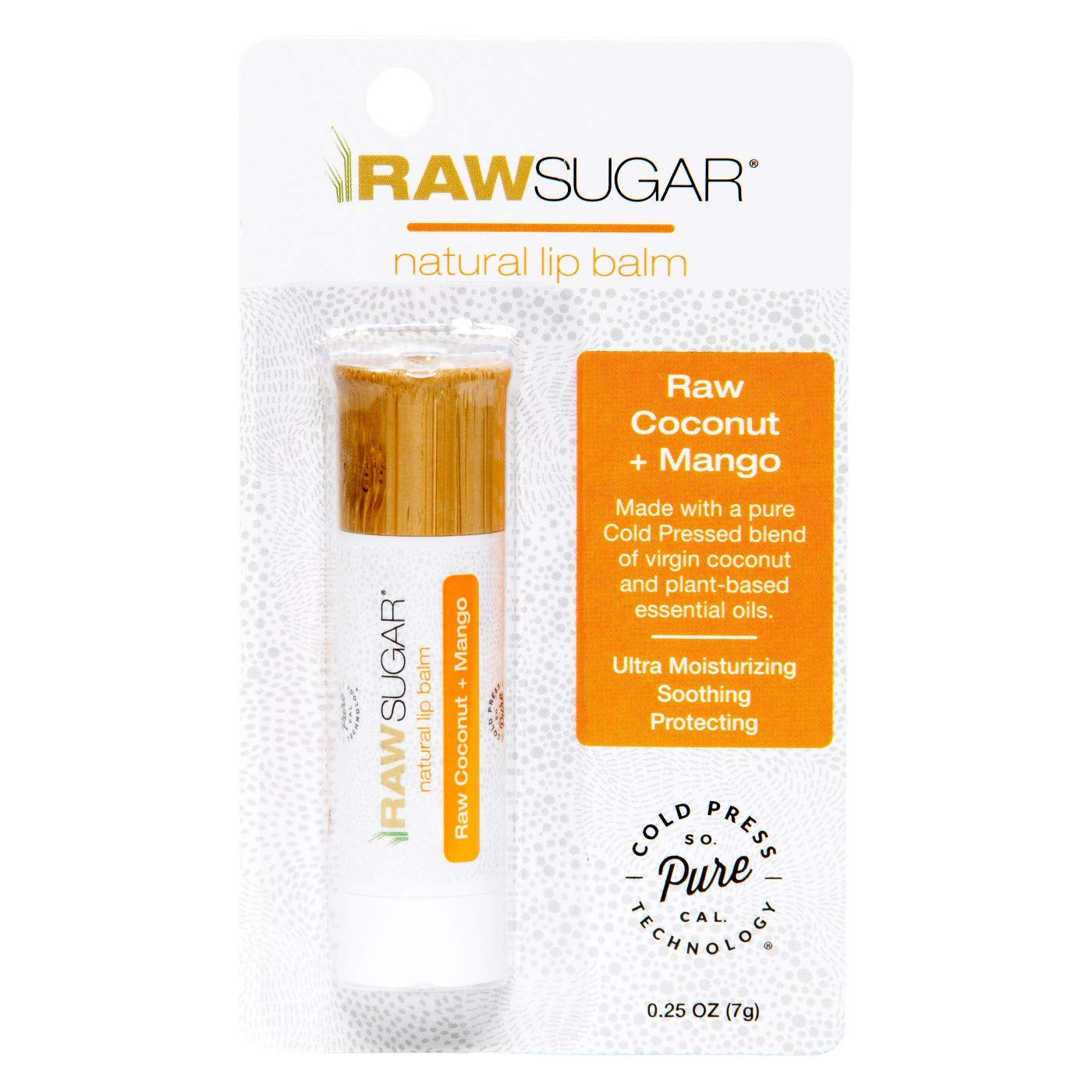 Amazon.com : Raw Sugar Lip Balm - Raw 