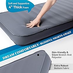 Hikenture 4 INCH Thick Self Inflating Sleeping Pad