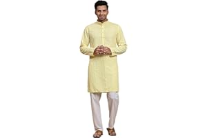 Pro-Ethic Style Developer Mens Indian Traditional Cotton Kurta Sets, Men Kurta Set Indian Wedding Dress (A-117)