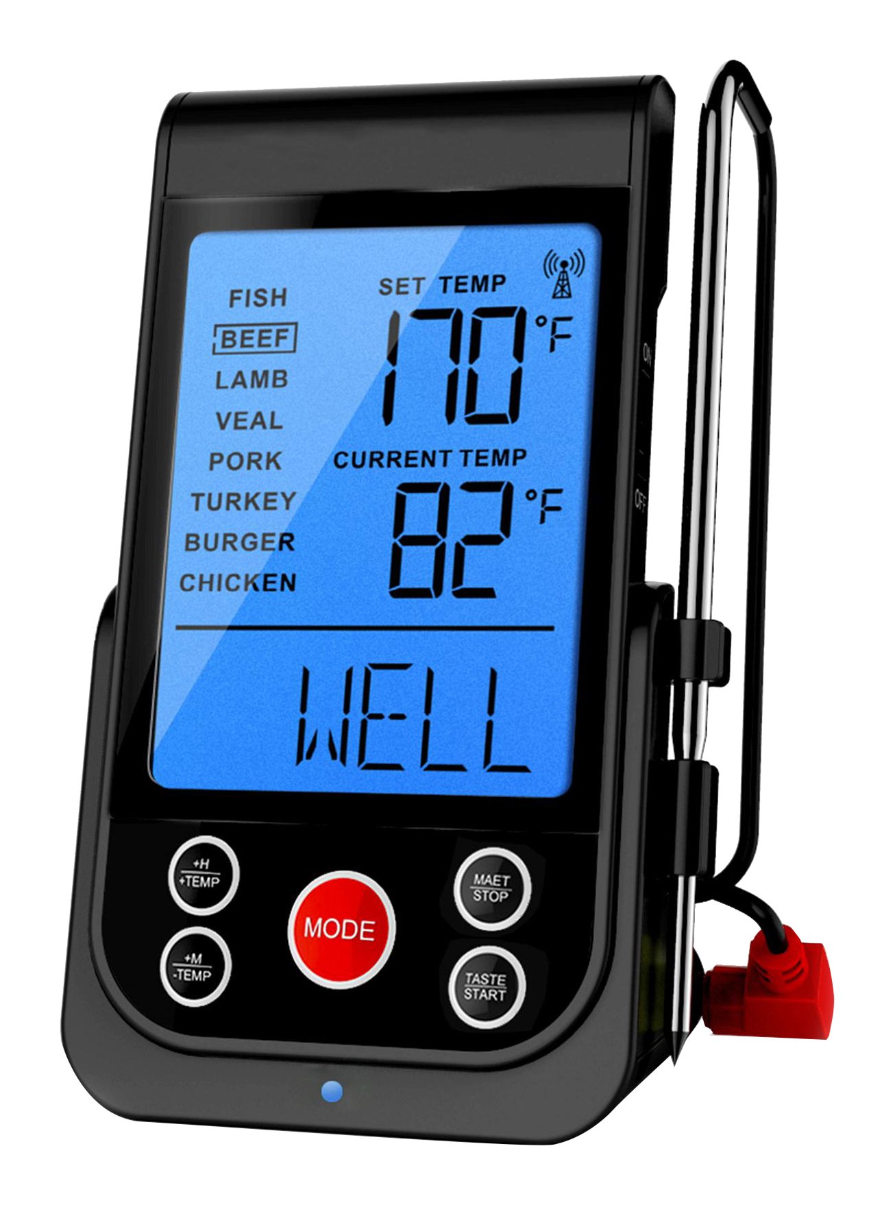 Barbecook 2230219000 Wireless Thermometer - Black