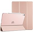 ProCase for iPad Air 13 Inch Case M3 2025/M2 2024, Slim Smart Cover iPad 13 Air M3 M2 Case with Translucent Hard Shell Back, Supports Touch ID, Auto Wake/Sleep -Rosegold