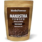 Herbsforever Manjistha Powder | Rubia Cordifolia | Natural Skin Care Herb | Non-GMO, Vegan | 454 GMS