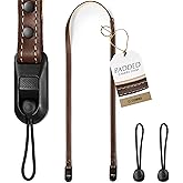 C Coiro Thin Leather Camera Strap with Quick Release, Neck - Shoulder Strap for Compact, Mirrorless Cameras for All Brands