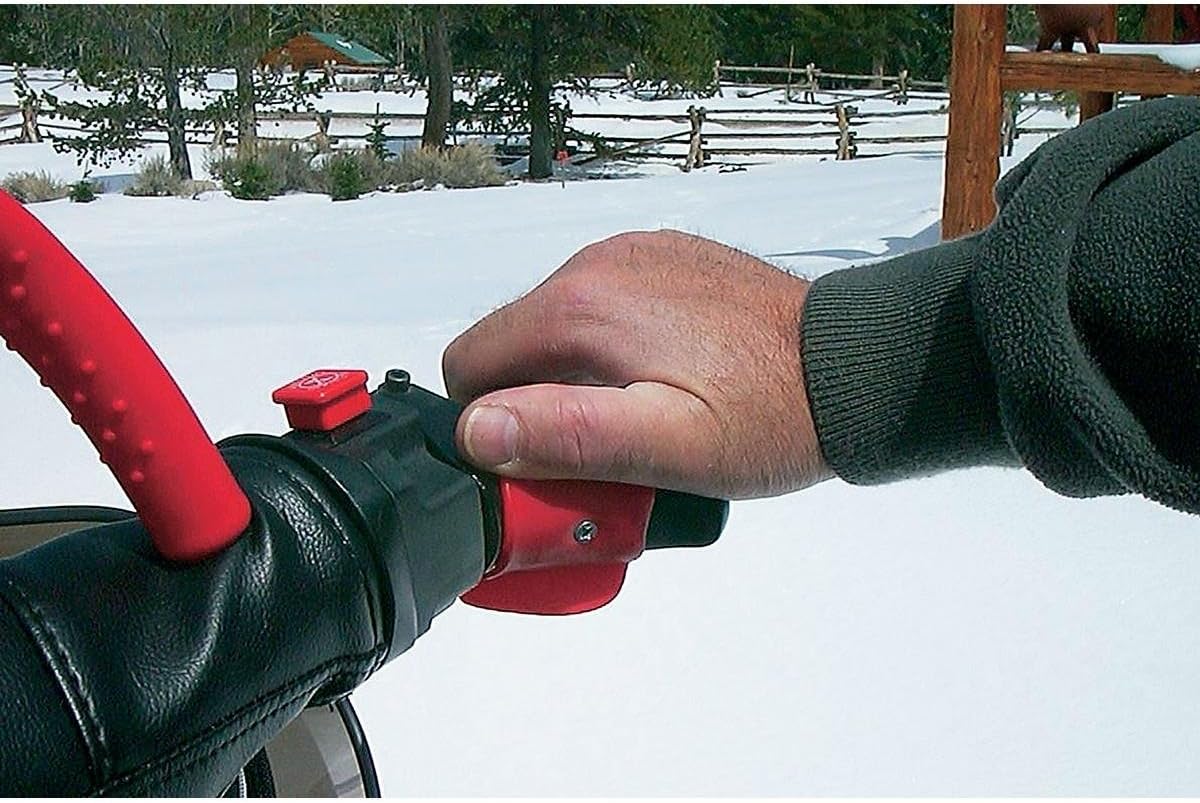 SNOBUNJE INC. THROTTLE FLARE RED - 1058-R