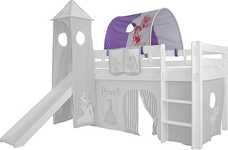 Xxl Discount Tunnel Fur Kinderbett 100 Baumwolle Baldachin Dach Bettdach Himmel Fur Hochbett Spielbett Etagenbett Kinderbett Violett Weiss Prinzessin Weisse Holzhalter Amazon De Kuche Haushalt Wohnen Himmel Für Hochbett