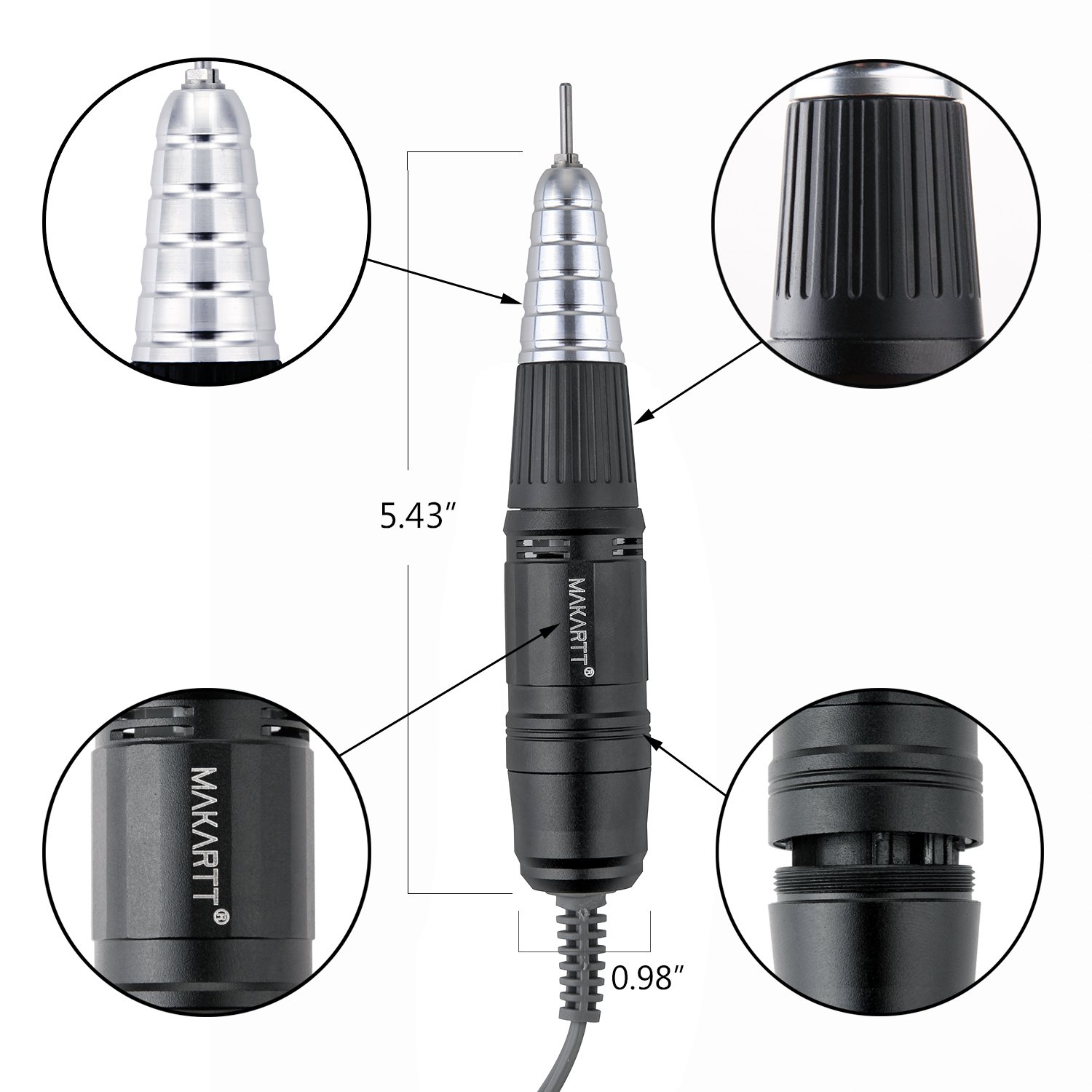 up200 nail drill handpiece
