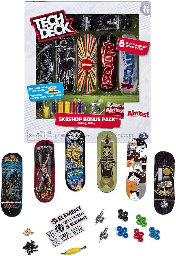 Tech Deck 6028845 Skate Shop Bonus Pack modèle aléatoire Amazon.fr