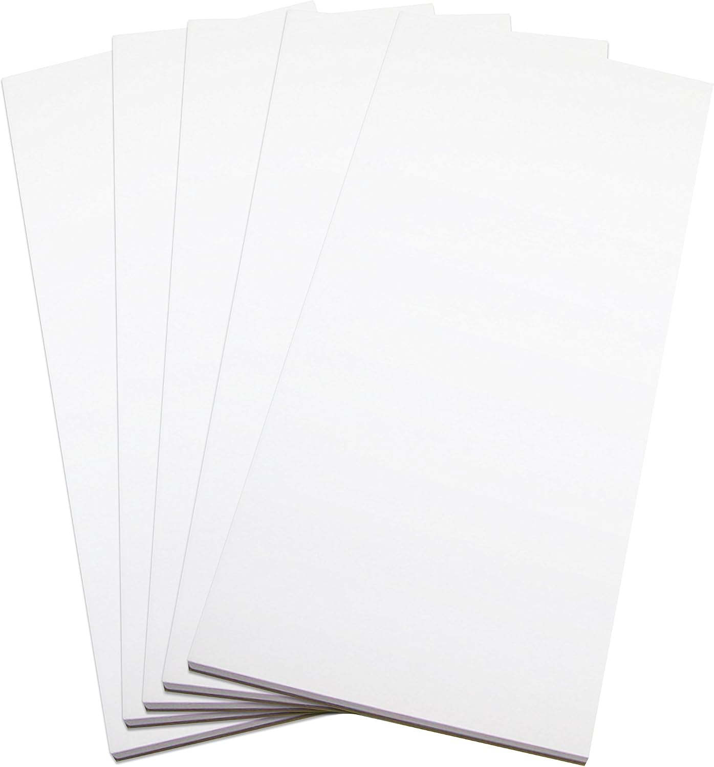 Shopping List Note pad, Pack of 5, 50 Sheets per pad, 80gsm, Zero Plastic Packaging, white - Image 3