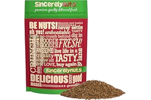 Sincerely Nuts Brown Flax Seed- (5 LB) Vegan, Kosher & Gluten-Free Food-Fiber-Rich Addition to Baked Goods, Salads & More-Plant-Powered Essential Fatty Acid-Add to Granola, Trail Mix, and Protein
