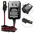 IMPACT BATTERY - 12 Volt 1 Amp Replacement Charger, Compatible for Power Wheels Battery 00801-1778 | 00801-2101, 12v Battery Charger for Ride On Toys, Charger for Kids Electric Vehicles