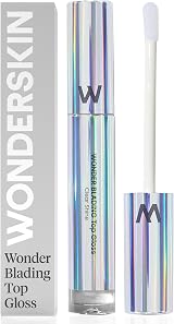Wonderskin Lip Gloss Clear Glitter Hydrating High Shine Finish Nail