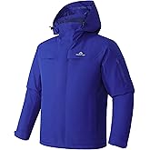 Pioneer Camp Men's Waterproof Ski Jacket Insulated Winter Snow Coat Warm Windproof Mountain Snowboard Hooded Raincoat Gear