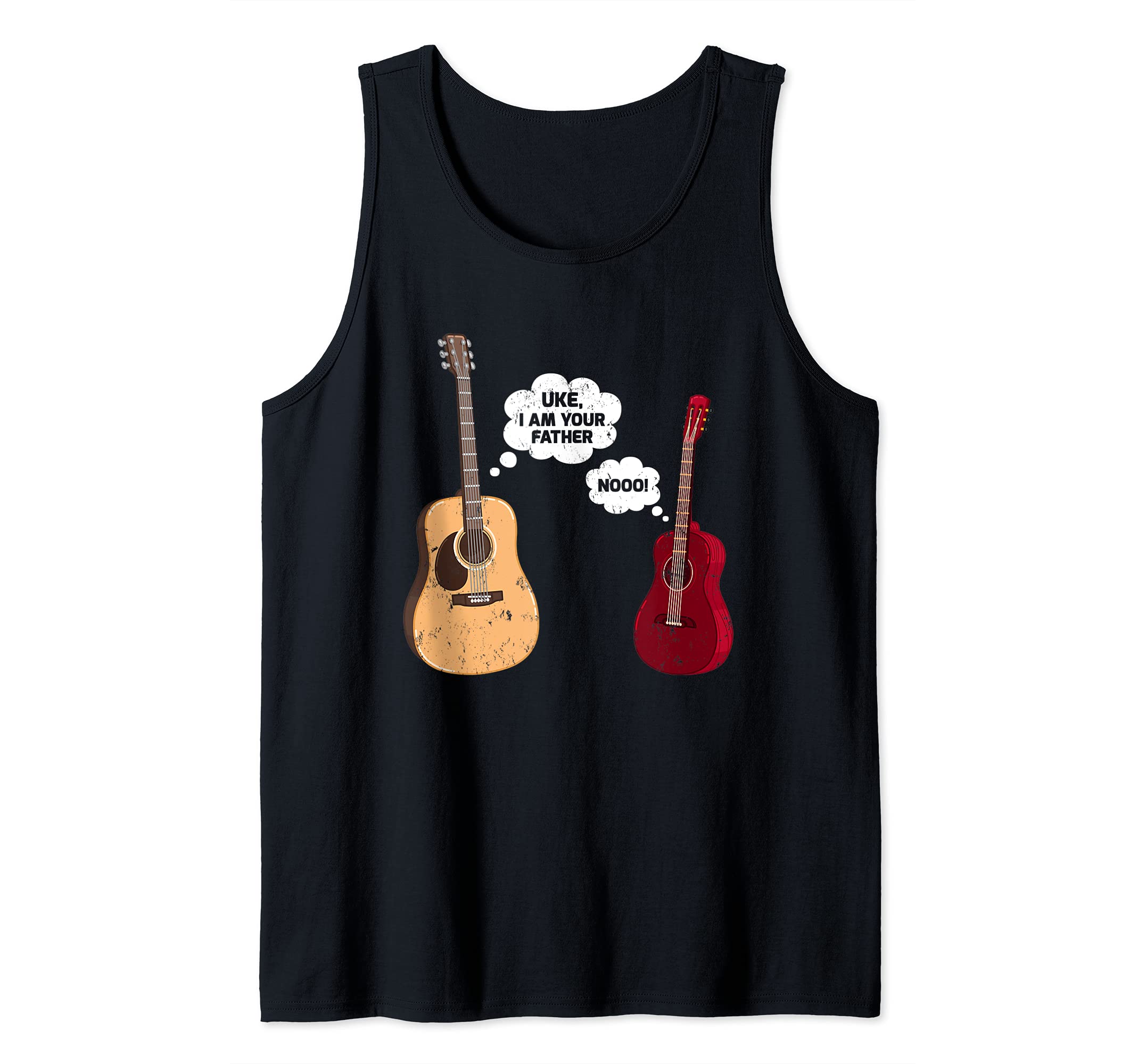Mens Funny Ukulele Guitar Music Uke I Am Your Father Tank Top