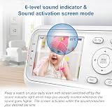 VTech VM3250 Video Baby Monitor with Camera 2.8" LCD 19 Hr Battery view 9