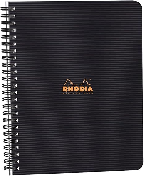 Amazon Rhodia アドレス帳 5 5 8 25インチ アドレス帳 住所録 文房具 オフィス用品
