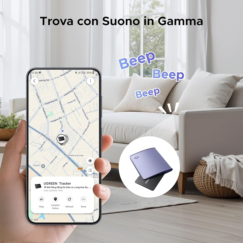 FineTrack Slim S Smart Finder Tag Solo Samsung 1,7 mm