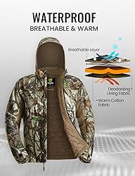 TIDEWE Hunting Clothes for Men with Face