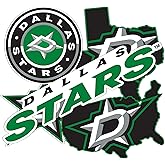 Desert Cactus Dallas Stars Sticker Team NHL National Hockey League Vinyl Decal Laptop Water Bottle Car Scrapbook (Type 2-3)