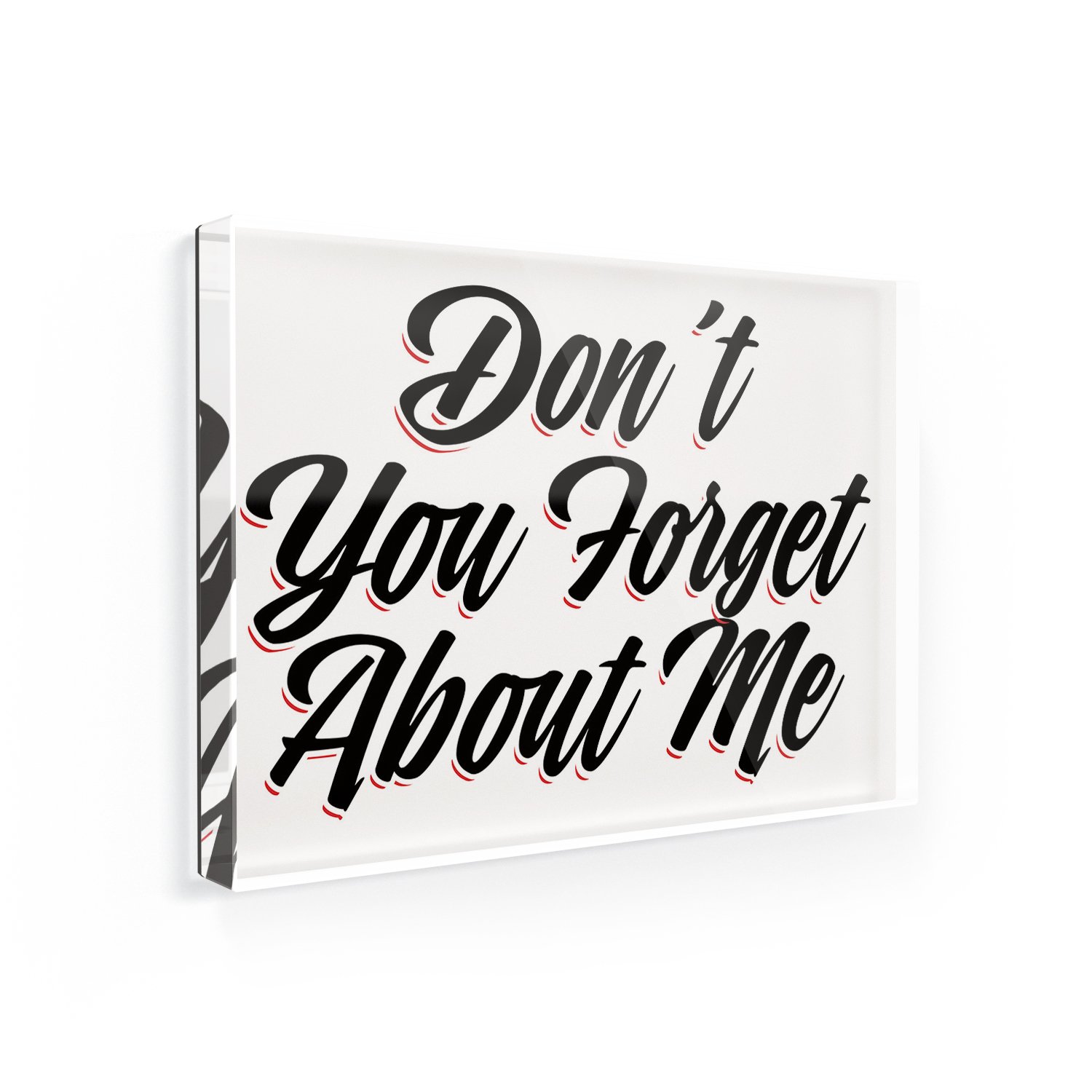 Imán para nevera Vintage letras no te olvidas About Me - Neonblond ...