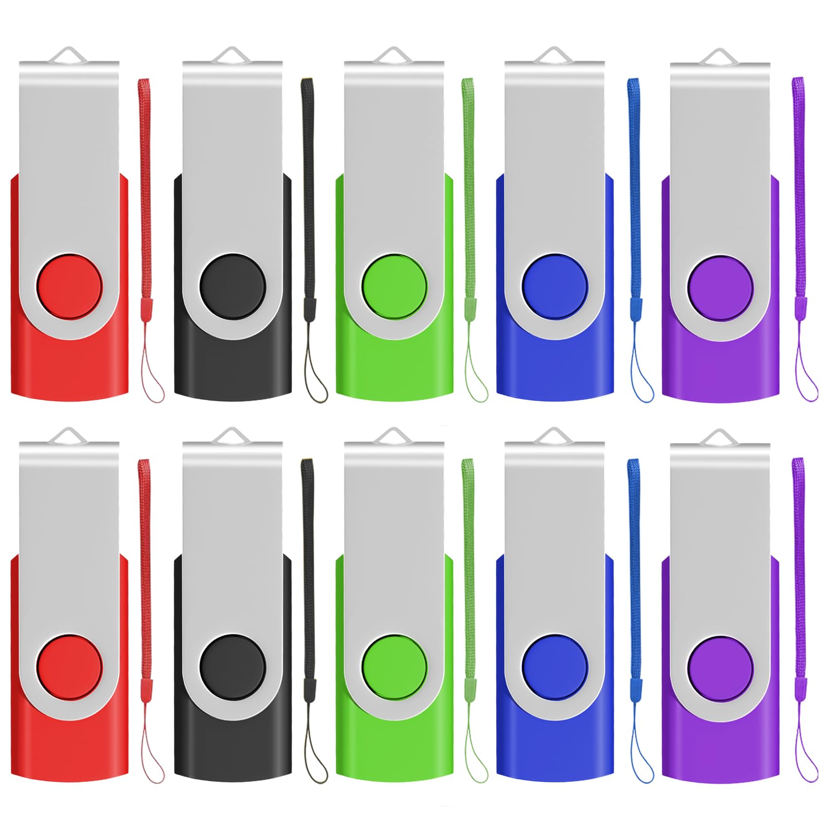 AreTop USB 2.0 High Speed USB Memory Stick 16 GB Multicolor