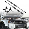 HIGH FLYING for Toyota Land Cruiser Prado LC250 Car Accessories Front Hood Lift Supports Gas Springs Struts Shocks Dampers Hydraulic Jack Stainless 1 Set