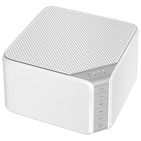 White noise machine, AVANTEK Einschlafhilfe Weißes Rausche Maschine, 20 Beruhigender Geräuschen, Kopfhöreranschluss für Erwac