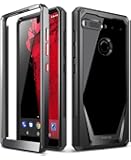 Essential Phone PH-1 Case, Poetic Guardian [Revised Version] [Scratch Resistant] [360 Degree Protection] Full-Body Rugged Clear Bumper Case with Built-in-Screen Protector for Essential PH-1 Black