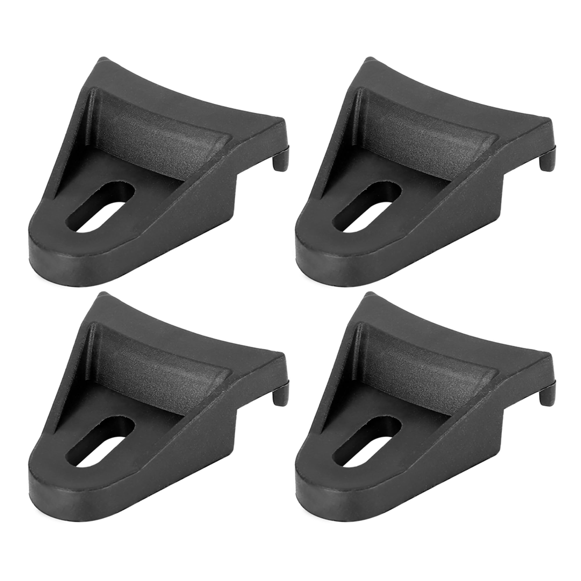 X AUTOHAUX 4pcs Black Car Subwoofer Speak Grill Clips Clamps Fit for 4" 6" 8"