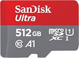 SanDisk Ultra 512GB microSDXC UHS-I U1 A1 Memory Card w/ SD Adapter view 1