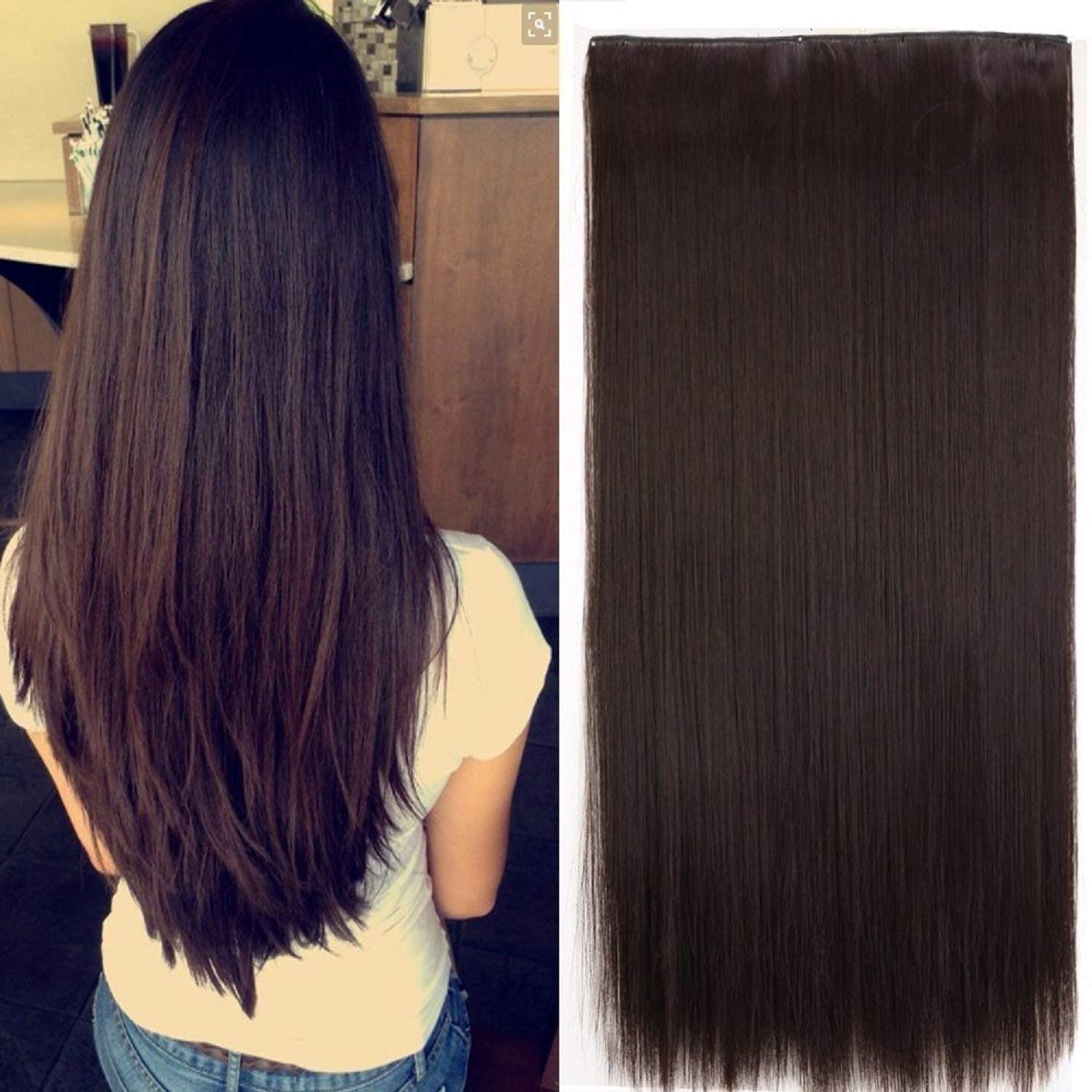 Samyak Straight Black Hair Extensions Amazon In Beauty