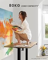ErGear Electric Standing Desk 120x60cm with 4 Memory Panels, 72-118cm view 5