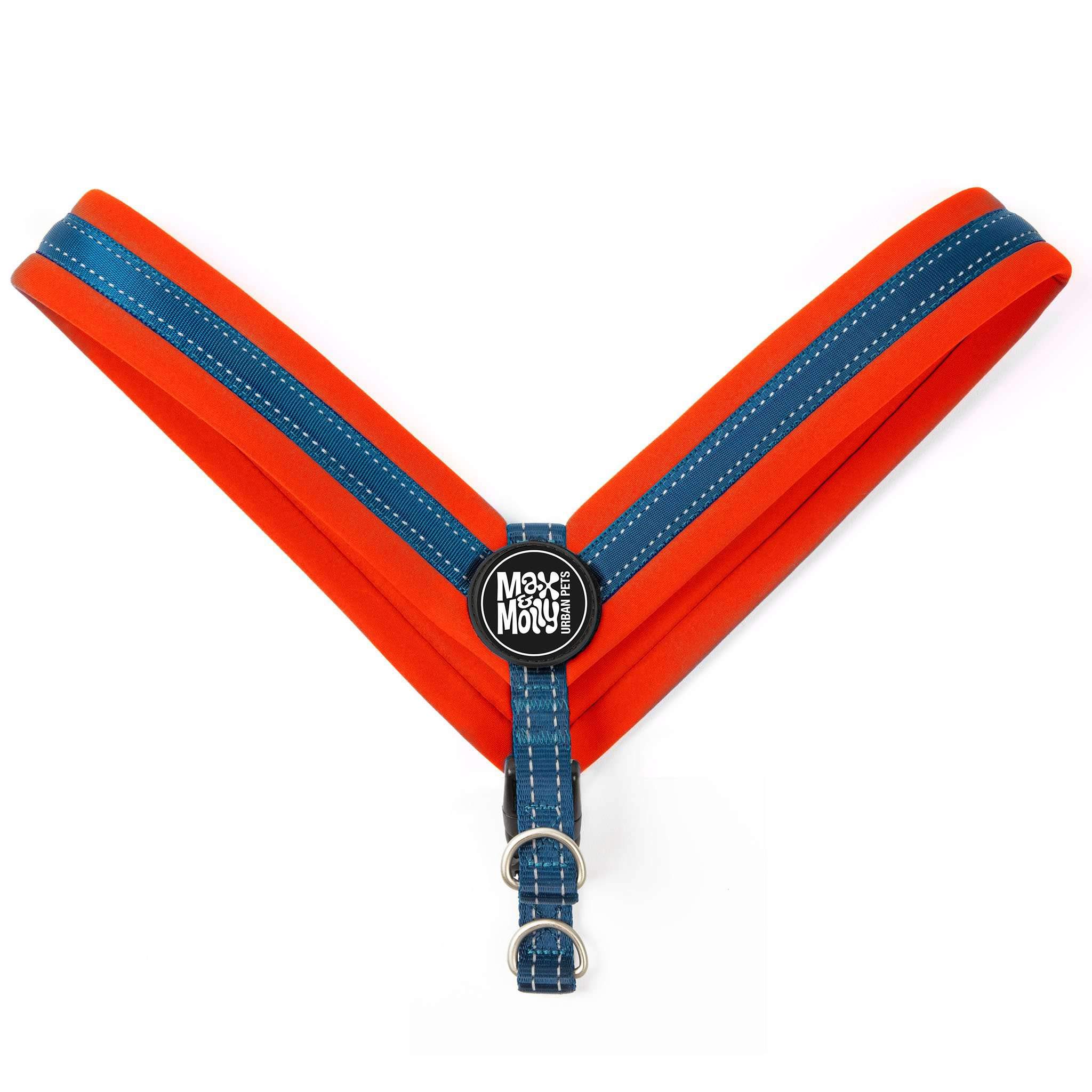 Max & Molly 4894512017894 Matrix Red Q-Fit Dog Harness Neoprene Padded with Reflective Stitching M 71 g