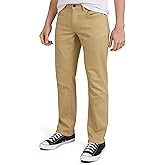 Quiksilver Men's 5 Pocket Straight Fit Stretch Waist Casual Chino Pants