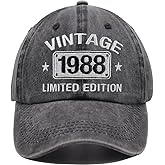 Vintage 1994 1993 1992 1991 1990 1989 1988 1987 1986 1985 Limited Edition Adjustable Embroidered Baseball Cap