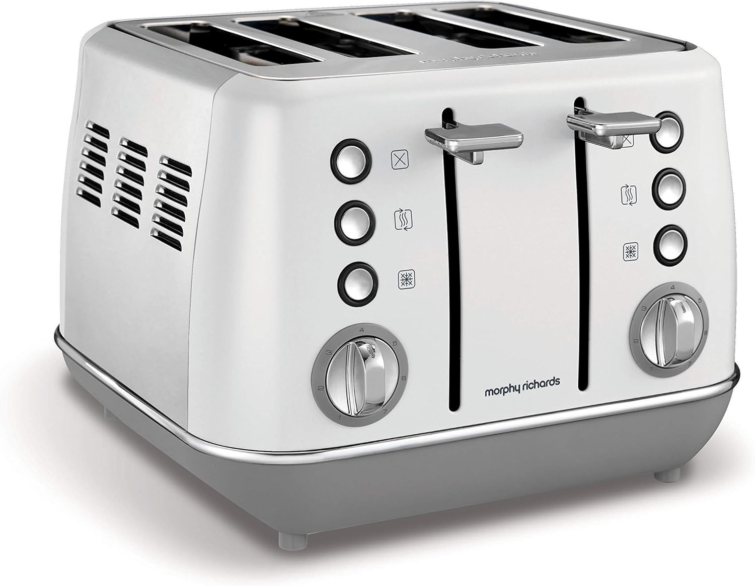 Morphy Richards 248134 Vector 4 Slice Toaster White New from AO Home