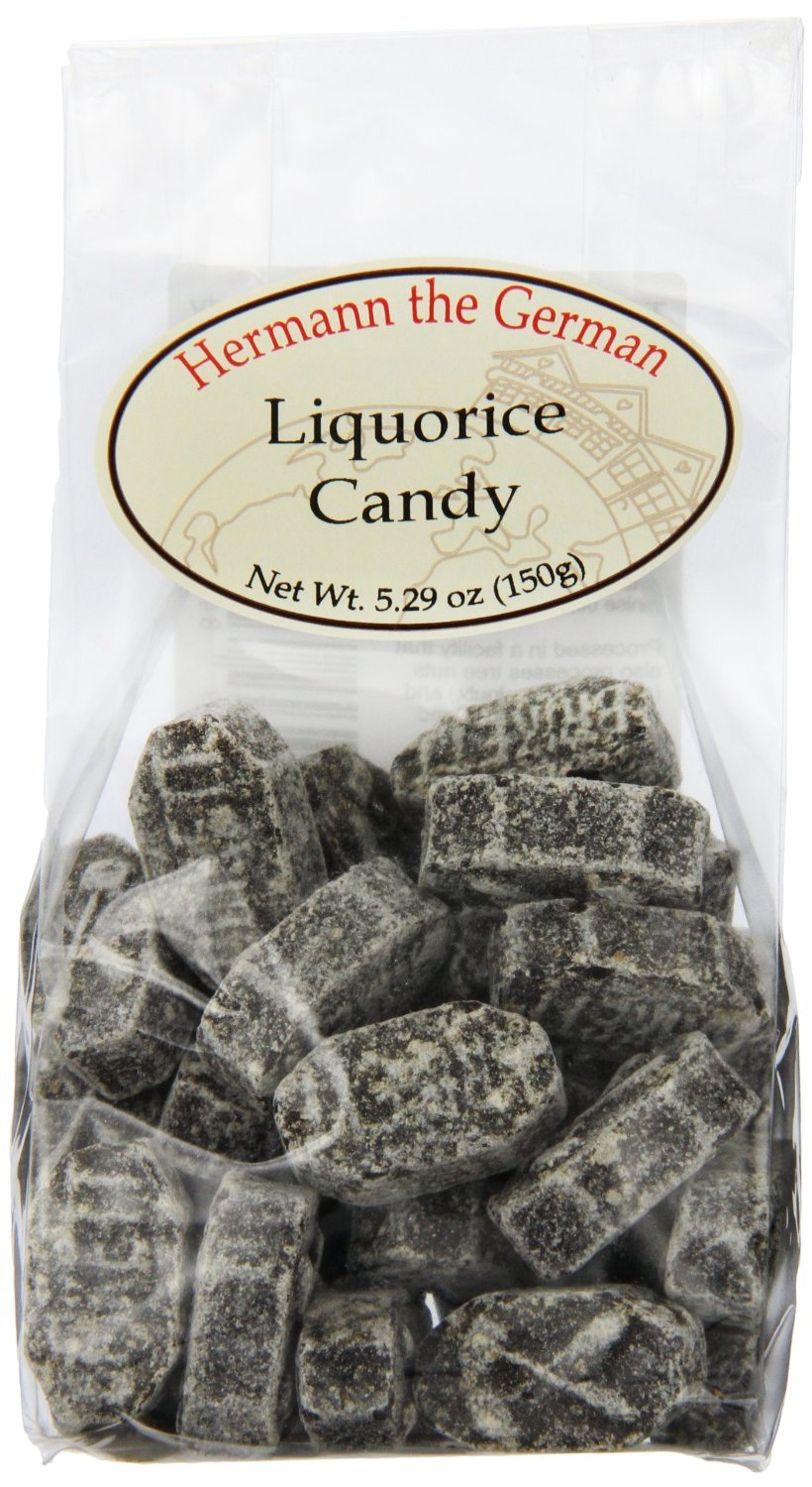 Liquorice Bavarian Hard Candy From Germany 5.29 Ounce