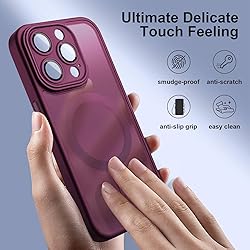 ROYBENS for iPhone 13 Matte Clear Case Compatible