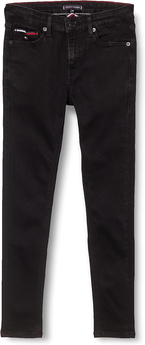 Tommy Hilfiger Boy's Simon Super Skinny Wreplbls Jeans: Amazon.co.uk: Clothing