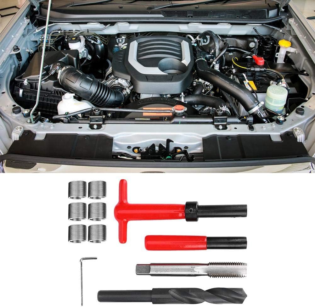 M16x2 Thread Repair Kit Stainless Steel Twisted Drill Wrench Threaded Insert - Image 4