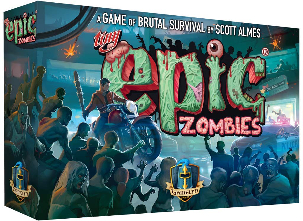 Gamelyn Games GSTGMGTEZ Tiny Epic Zombies, Mixed Colours