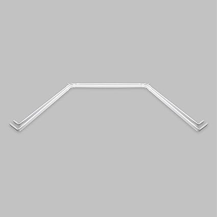 Amazon Com Instyledesign Lockseam Double Bay Window Curtain Rod