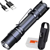 Fenix PD35R Tactical Flashlight, USB-C Rechargeable, 1700 Lumen with Organizer