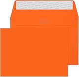 Blake Creative Colour Envelopes 15105 Pumpkin Orange C6 162 x 114 mm 120 g/m² 25