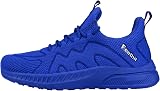 Feethit Men Running Shoes Breathable Lightweight Trainers Blue UK6 view 4