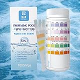 RAP Water Testing 5 in 1 Test Strips for Pools, Hot Tubs & Spas - 100 Count view 7