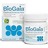 BioGaia Gastrus Pure Action | 30 capsules | For IBS, Gas, and Bloating | Helps reduce significantly abdominal pain & discomfo