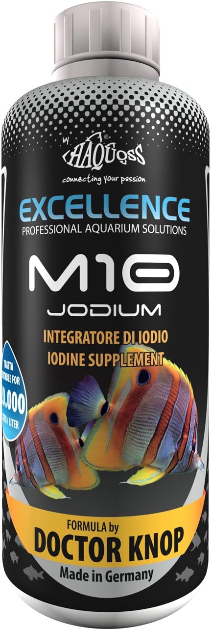 Haquoss M10 Jodium Iodine Supplement for Reef Aquariums 1 Litre