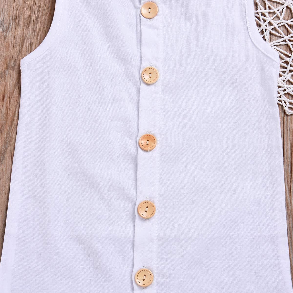 Aalizzwell Infant Baby Boys Girls One Piece Sleeveless Romper Jumpsuit Summer Clothes: Clothing